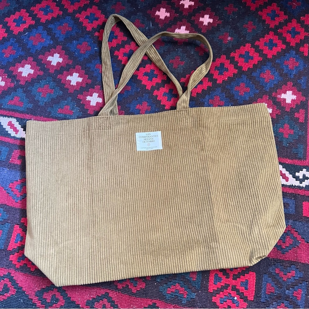 Sezane Les Compostantes Octobre Shopping Tote Bag